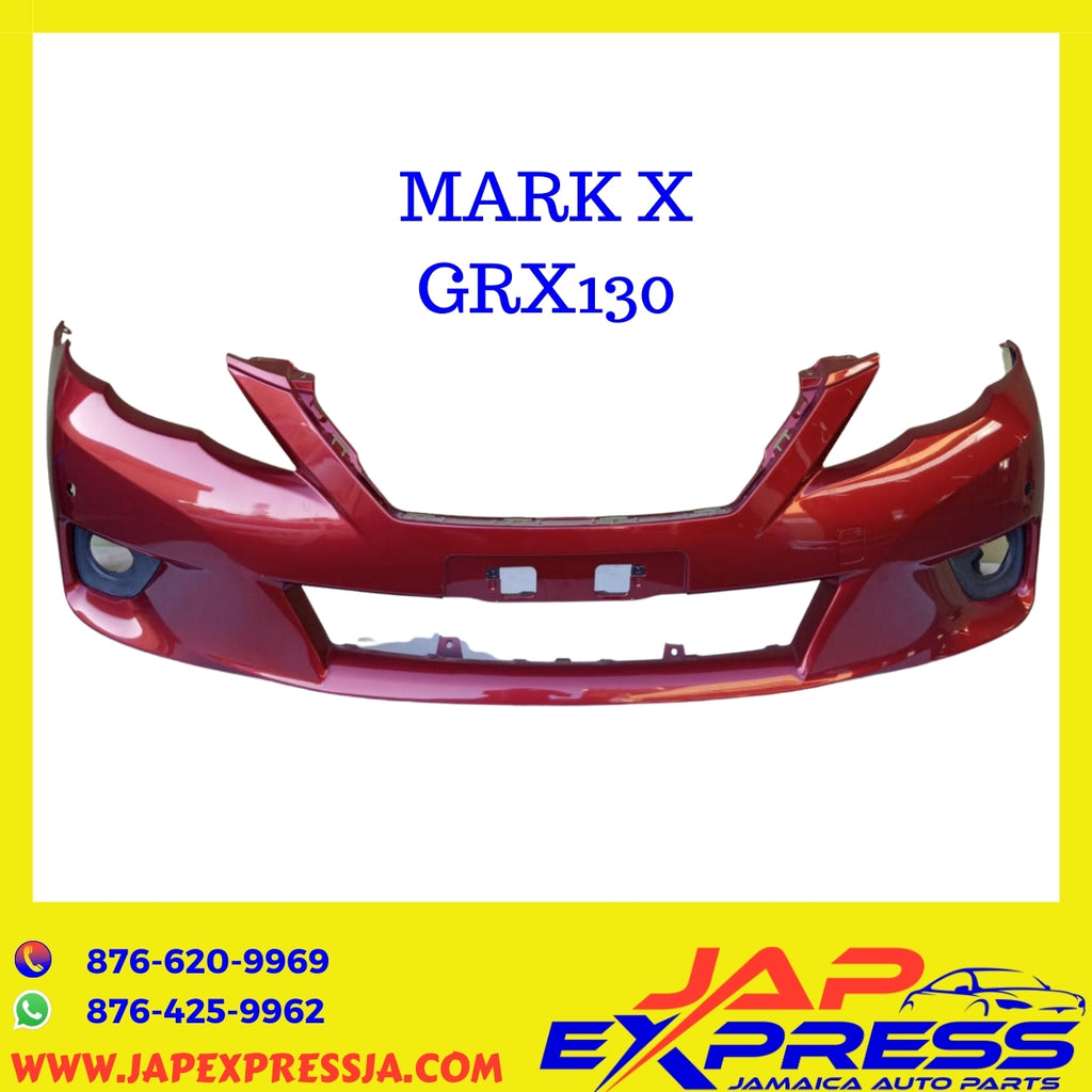 Front Bumper Toyota Mark X Grx130 09 W O Grille Jamaica Auto Parts Express