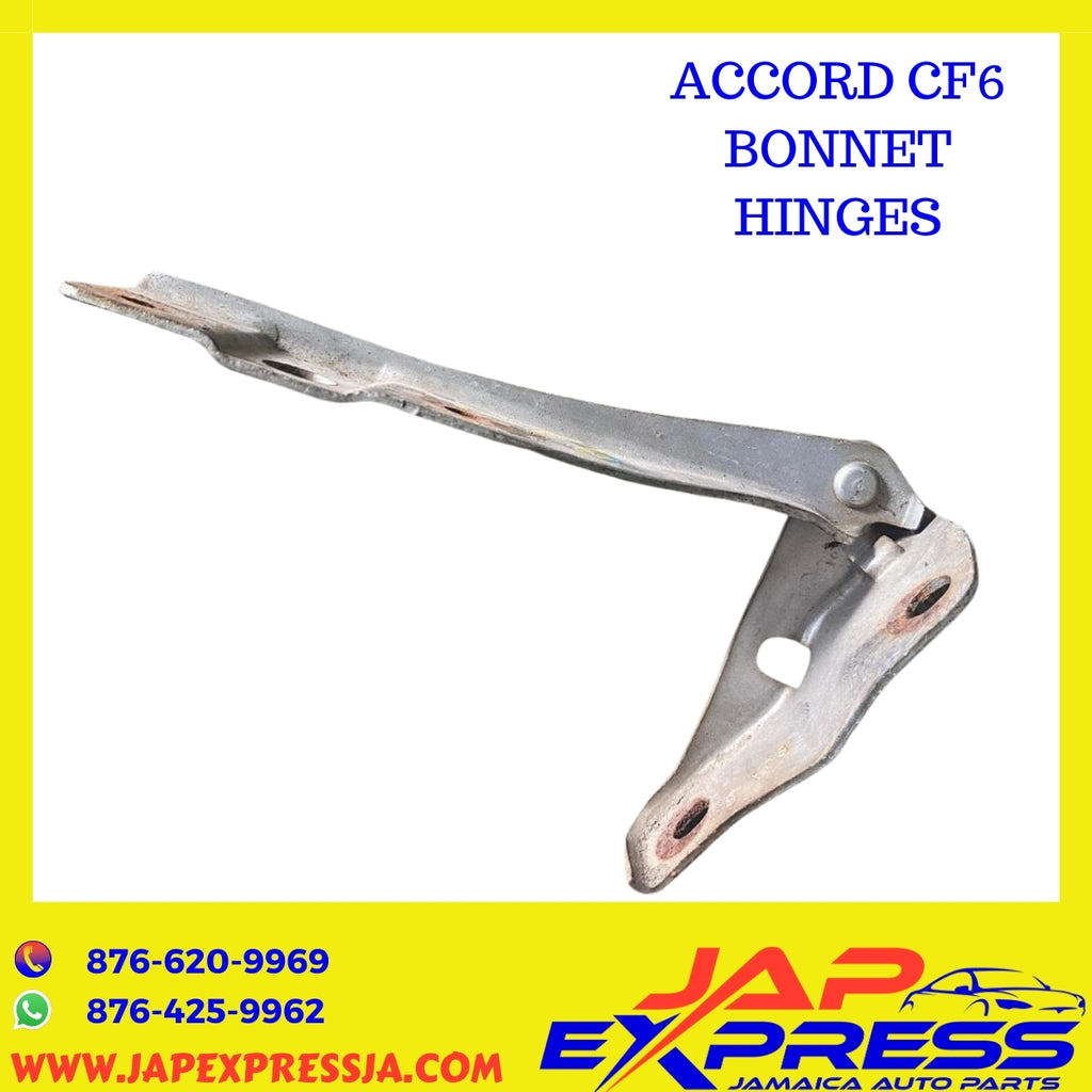 RIGHT BONNET HINGES - HONDA ACCORD CF4/CF6 u2013 Jamaica Auto Parts 