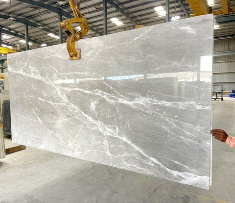 A showcase of Coral Grey marble