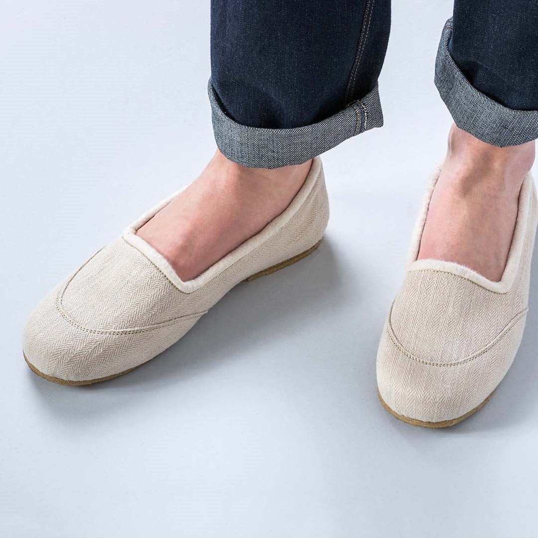 fleece lined ballet flats