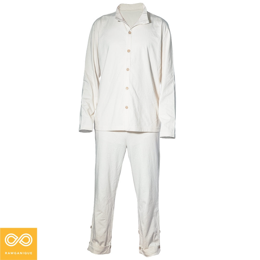 Eco friendly 100% Organic Cotton Knit Jersey Pajamas Set by Rawganique ...