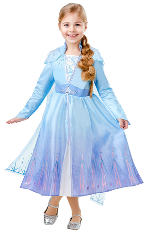 Kids Disney Frozen 2 Queen Elsa Costume