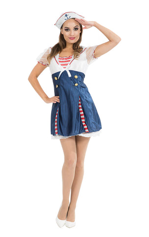 ladies sailor dress costume