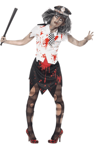 Zombie Policelady Kostüm