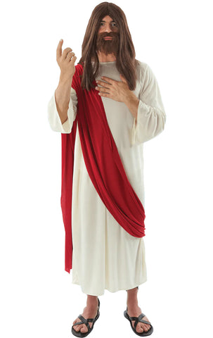 Adult jesus robe fancy dress costume