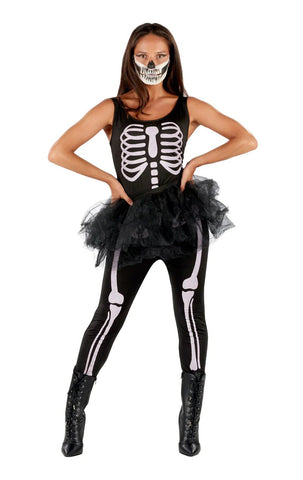 womens sexy skeleton jumpsuit