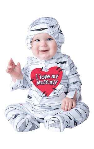 Baby I love my mummy costume