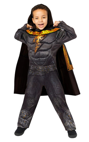 kids black adam costume