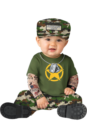 Baby Sergeant Duty Costume