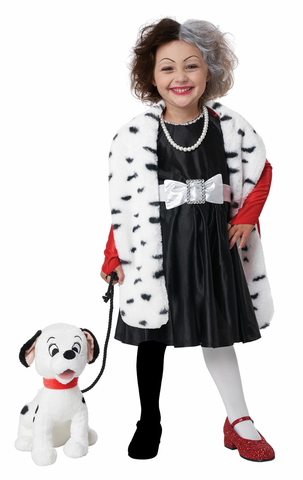 Dalmatiner-Diva-Kostüm für Kleinkinder