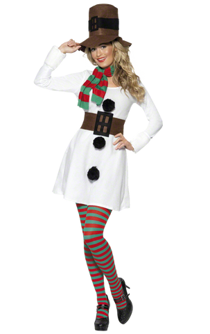 womens snowman costume