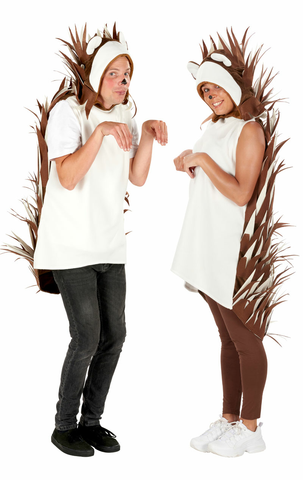 adult unisex hedgehog costume