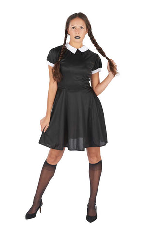 90S Womens Wednesday Addams Costume