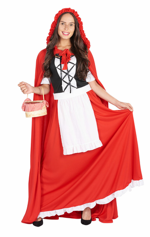 womens red riding hood costume