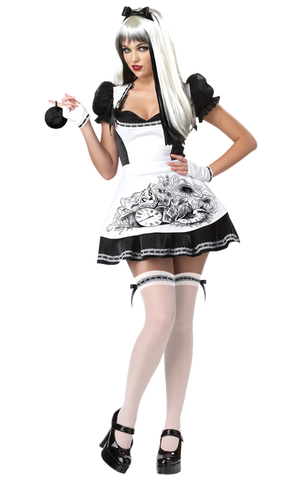 Womens Dark Twisted Alice Costume