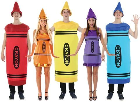 crayon costumes