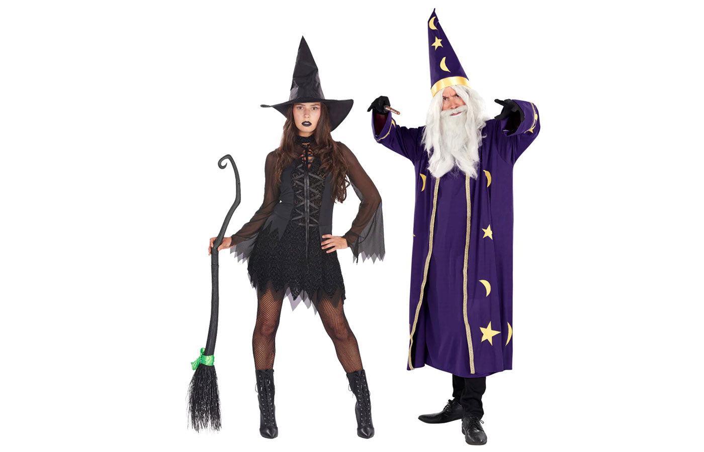 witch and wizard costume