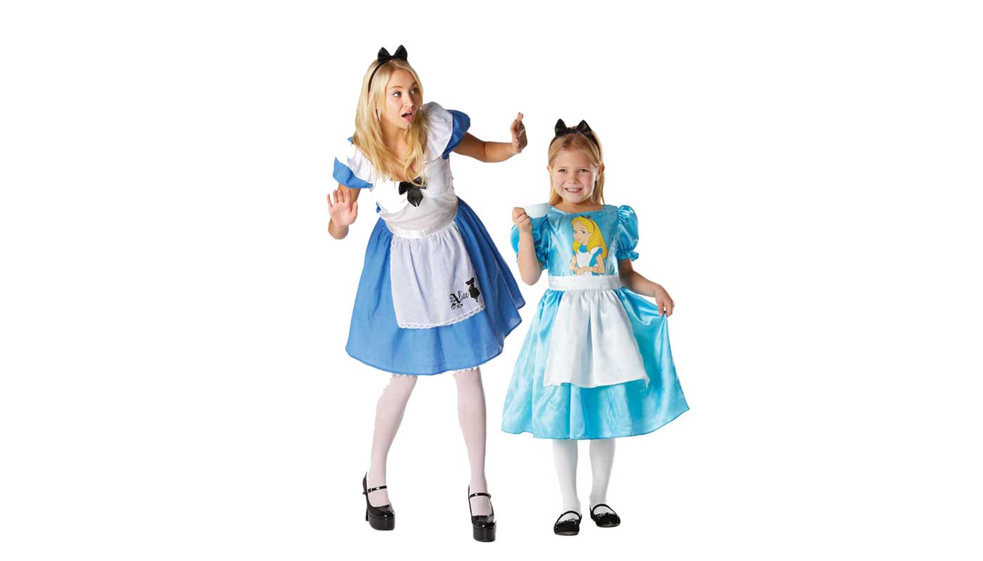 Alice in wonderland costumes