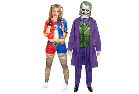 Harley Quinn und das Joker-Kostüm