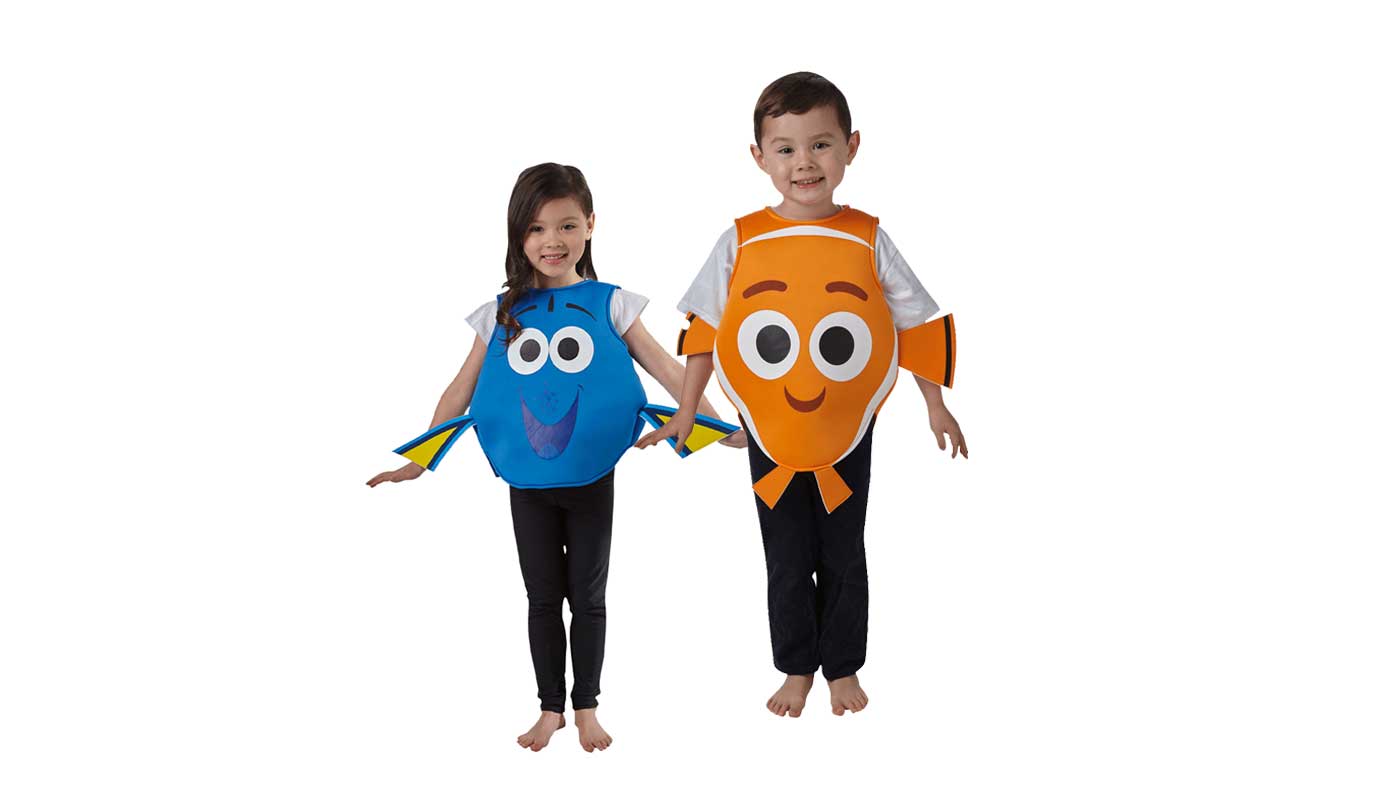Dory and Nemo costumes