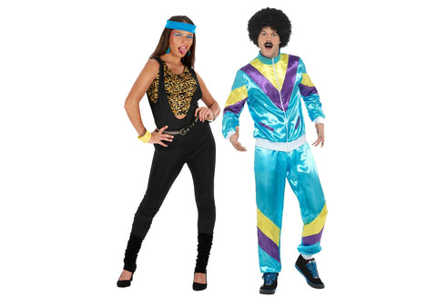 80s workout fancy dress costume