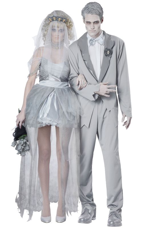 Ghostly Bride and Groom Costume