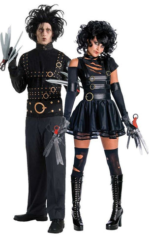 Mr und Frau Scissorhands Kostüme