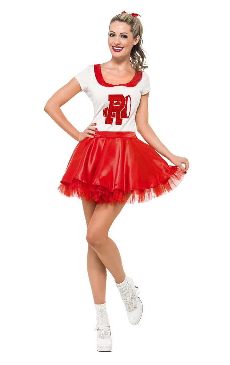 Adultes Pom-pom girl Fancy Dress Équipe Sports Ecole Escouade Outfi