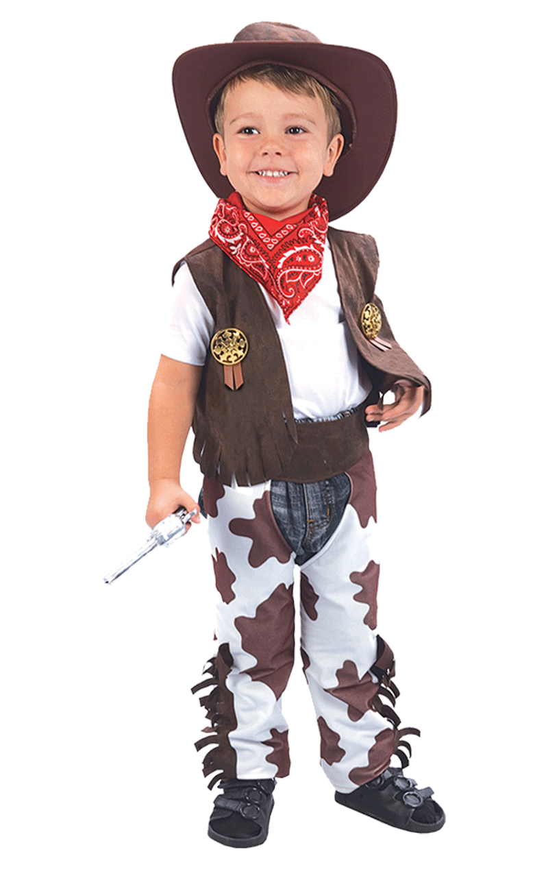 Kids Wild West Cowboy Costume 