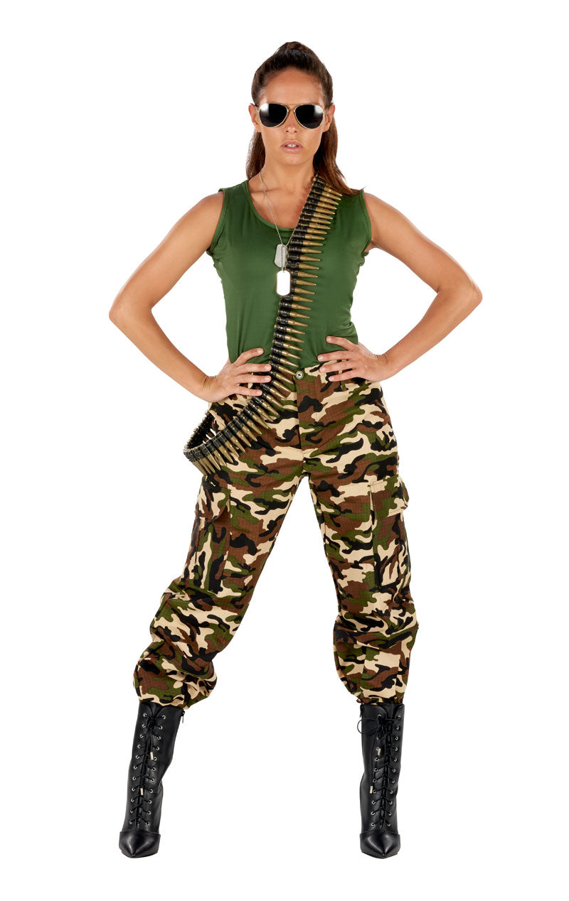 Womens Military Fancy Dress : Ladies Army Costumes