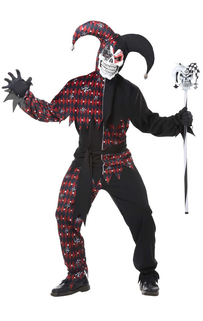 Adults Sinister Jester Costume