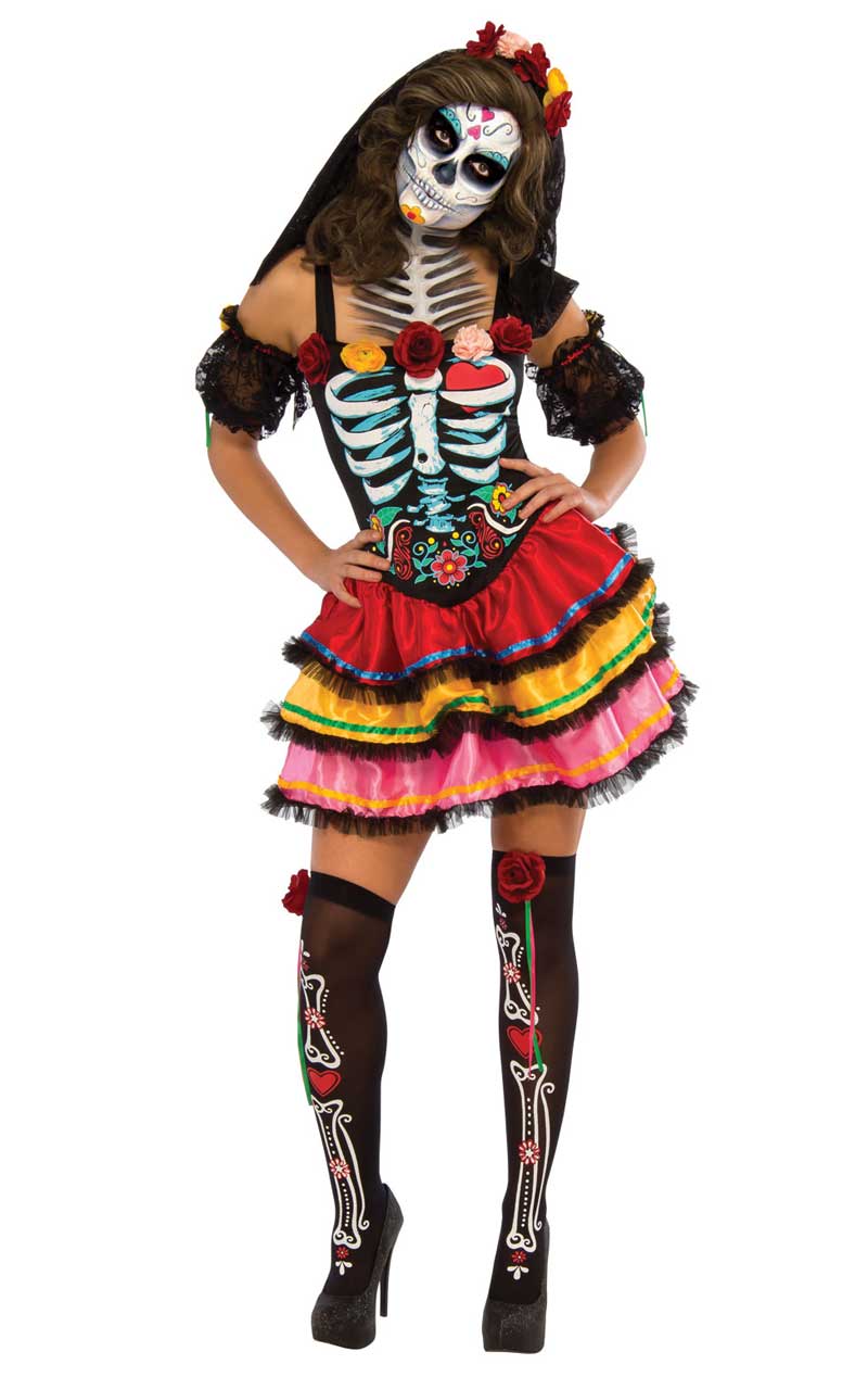 Senorita Muerta Costume - fancydress.com