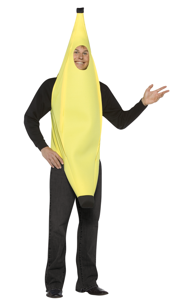 Adult Novelty Banana Costume 7803