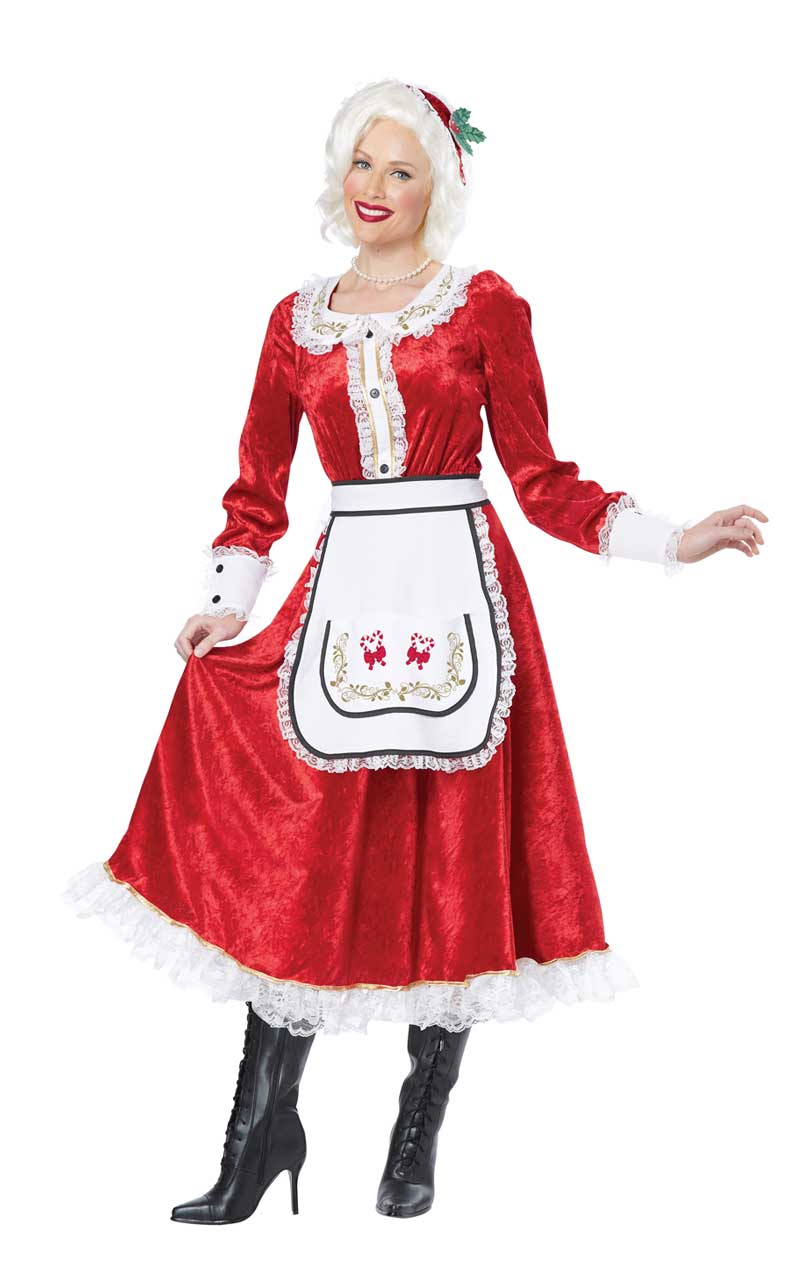Mrs Claus Costumes : Female Santa Outfits
