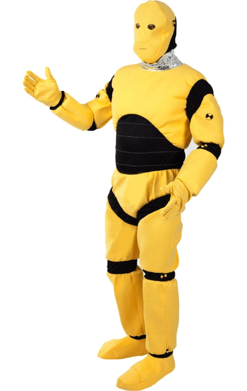 Adult Crash Test Dummy Costume