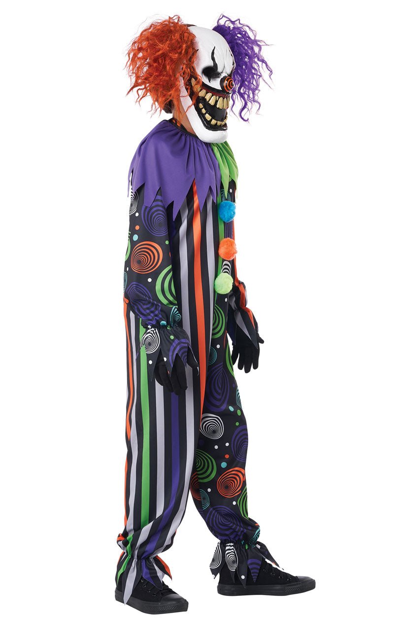 Childrens Funhouse Fiend Clown Costume - fancydress.com