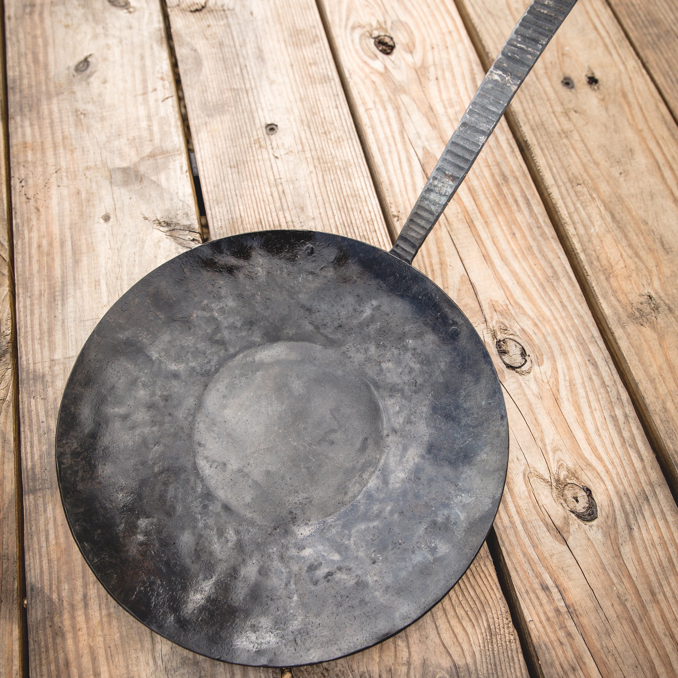 9-inch Steel Open-Fire Skillet