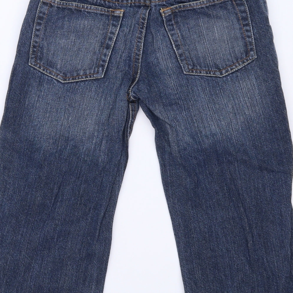 NEXT Boys Blue Denim Wide-Leg Jeans Size 4-5 Years — PreWorn Ltd