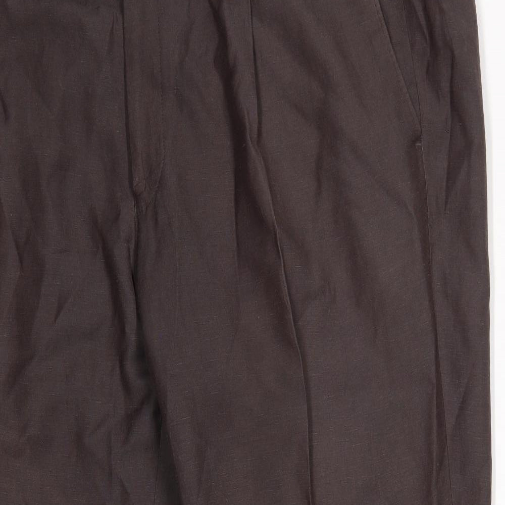 Silk trousers Jaeger London Beige size M International in Silk  33736849