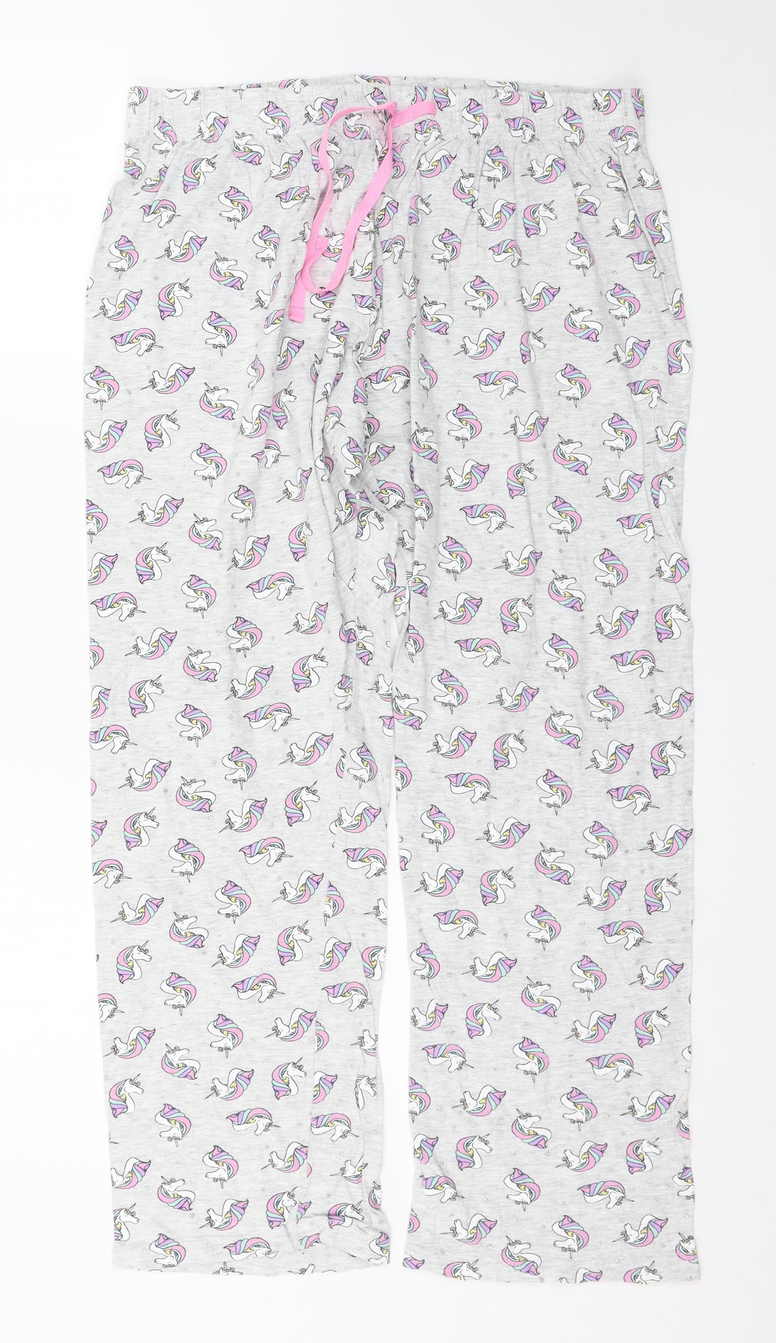HDE Womens Capri Pajama Pants Sleepwear Sleep Pants 3X Plus Size Black   Walmartcom