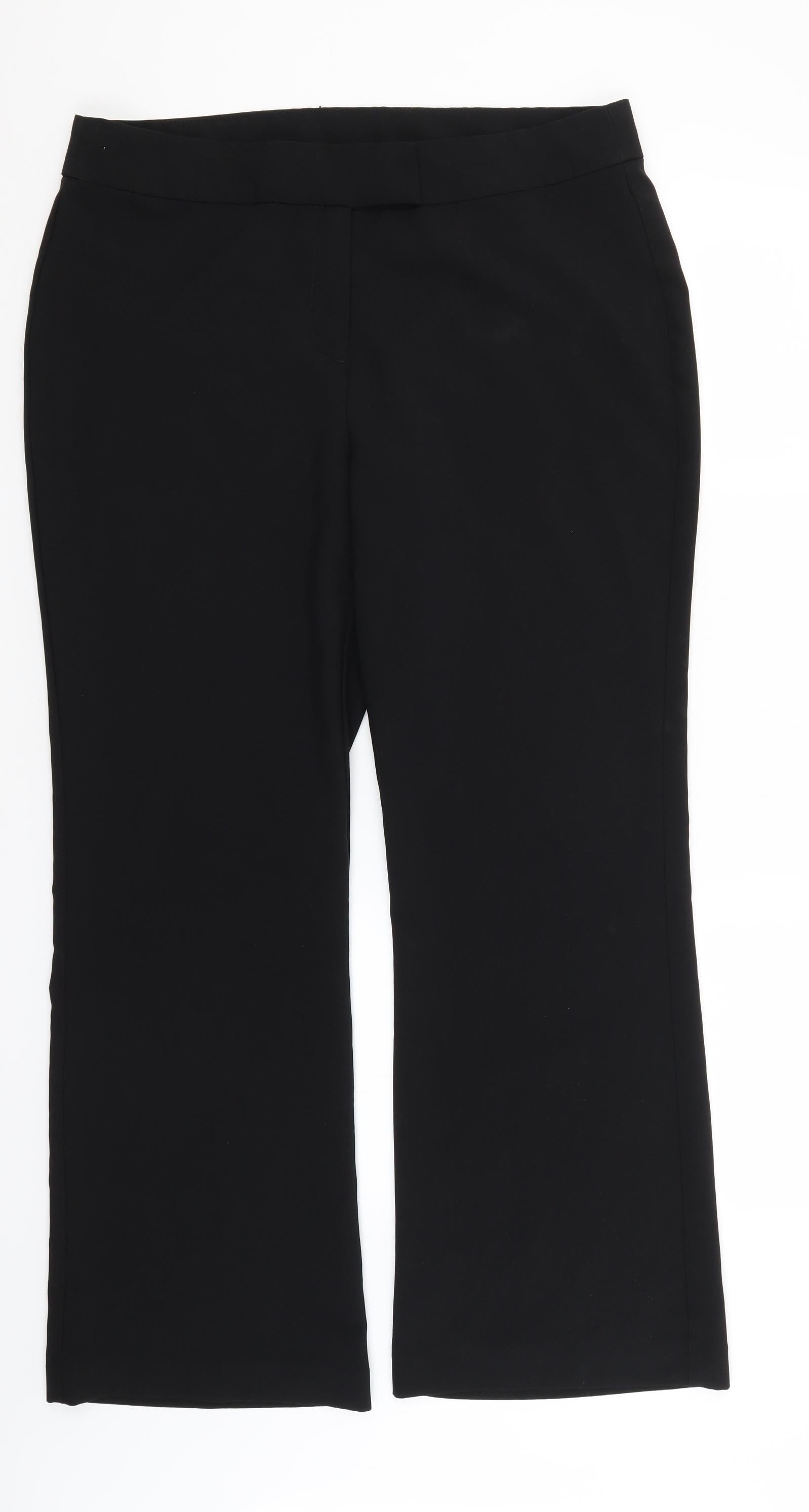 George Organic Cotton Trousers In Black  Beaumont Organic