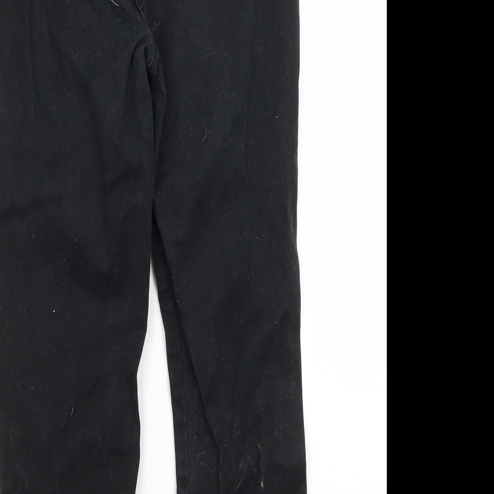 ASDA GEORGE WOMENS Black Polyester Trousers Size 12 L27 in Regular £8.00 -  PicClick UK