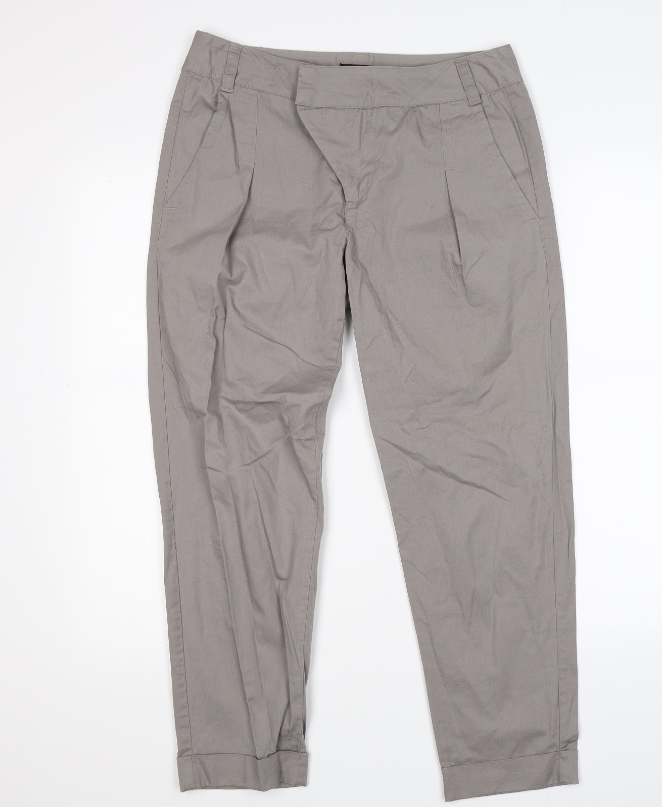 Robell Marie 07 Capri Trouser 515765499920 Light Grey  Charles Vermont