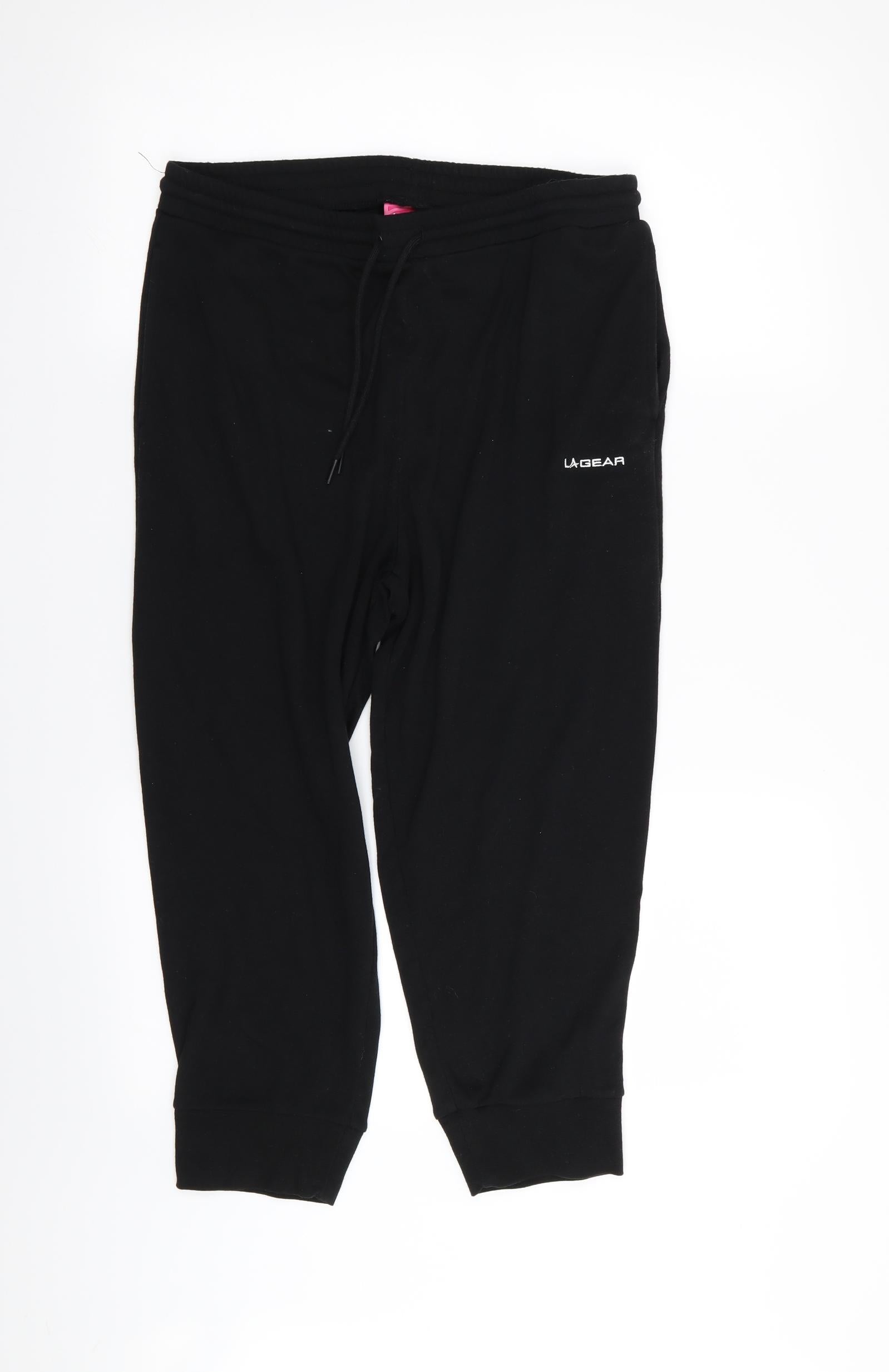 LA Gear Womens Three Quarter Capri Leggings Capris Pants Trousers Bottoms  Sports  eBay