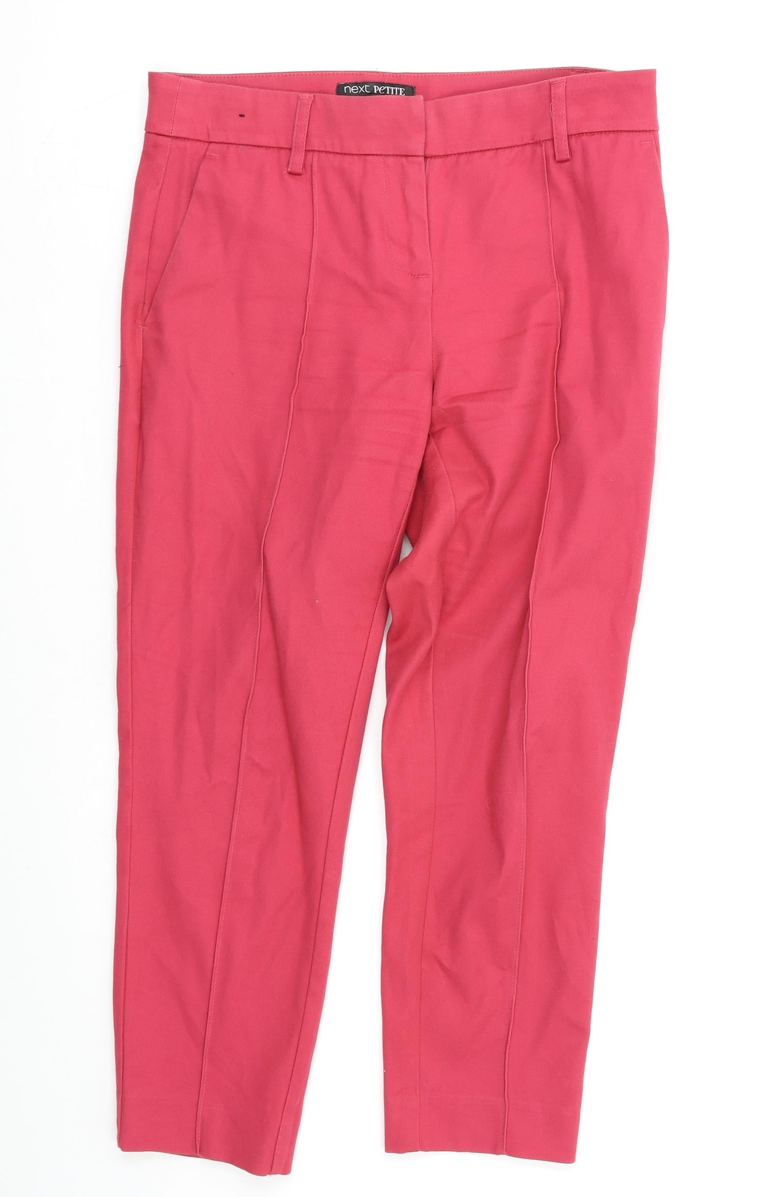 NEXT Womens Pink Capri Trousers Size 6 L22 in Rewards  Monetha