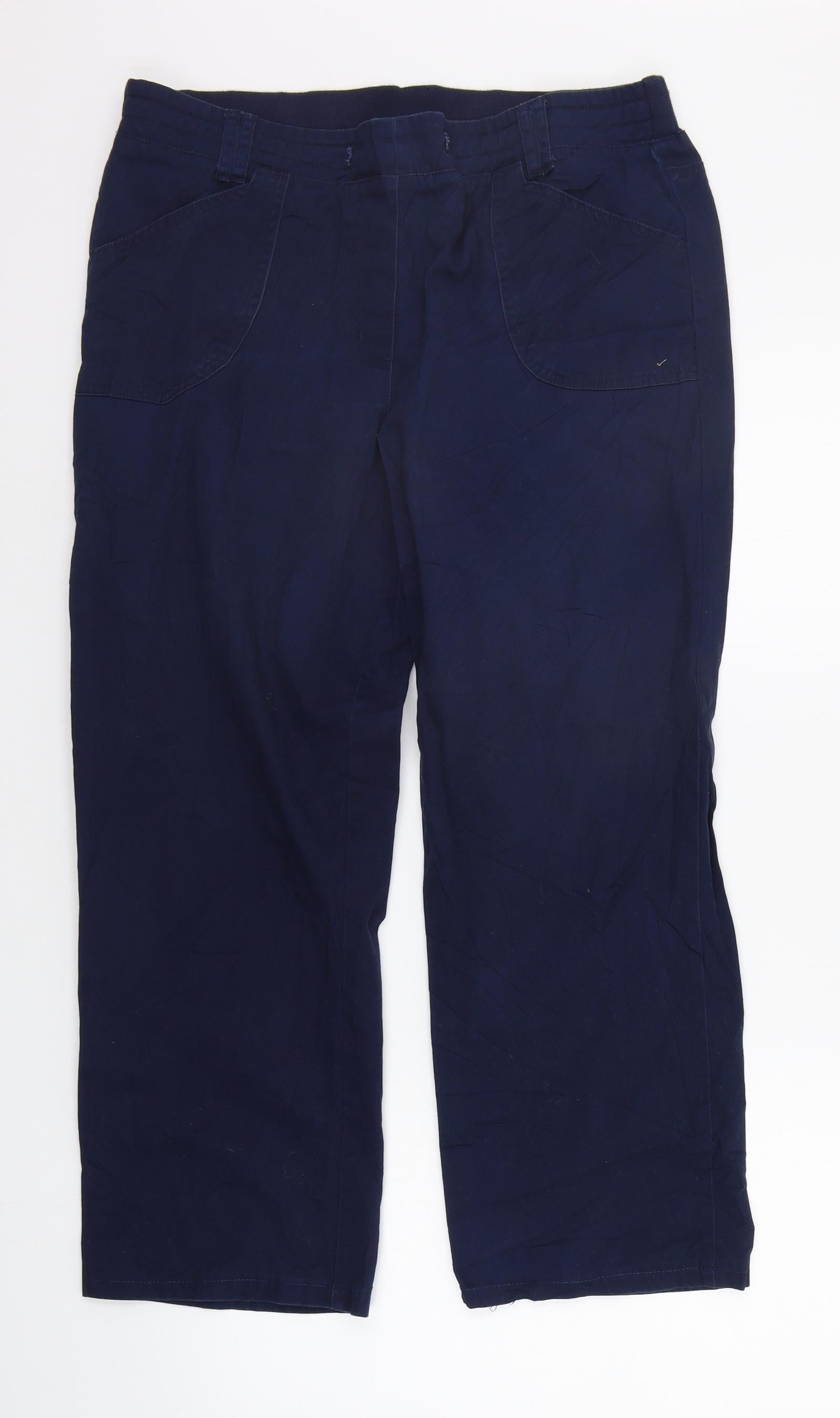 Cotton Traders Trousers  Elasticated Waist Trousers  Mens  Pennylane  Dobermans