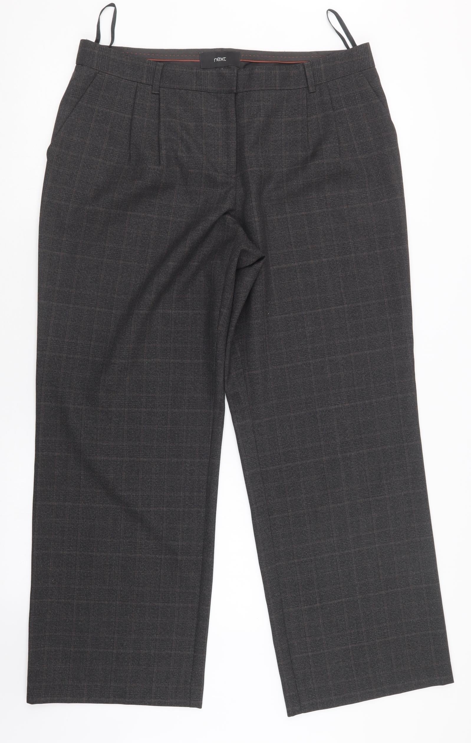 Next FORMAL CHECK  Trousers  grey  Zalandode