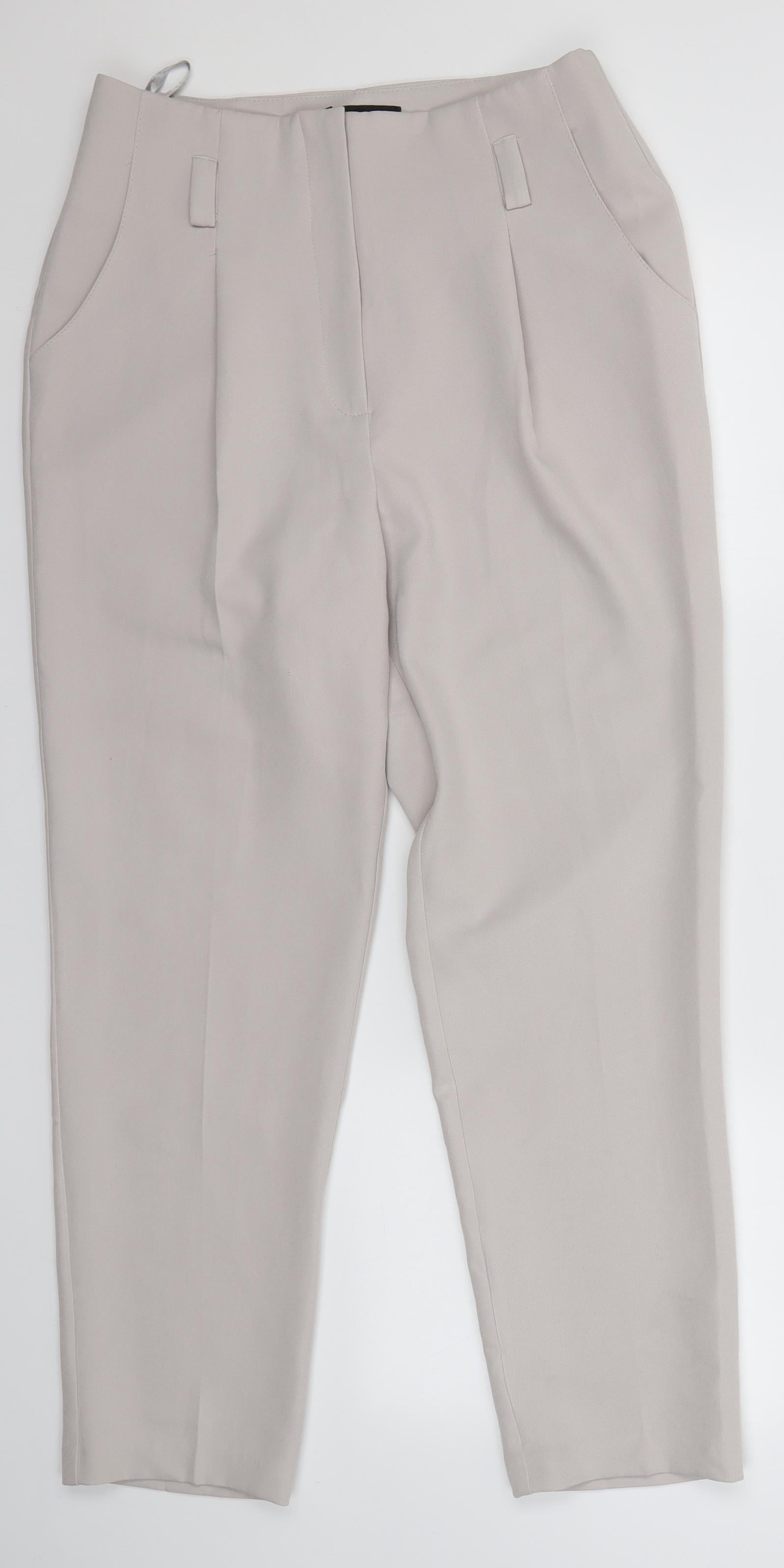 New Look Womens Grey Dress Pants Trousers Size 10 L27 in Rewards  Monetha