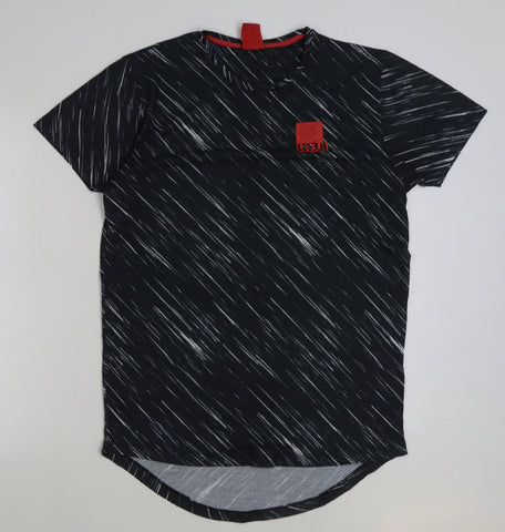 boohoo Tall Universal Graphic Short Sleeve T-Shirt - Black - Size 12