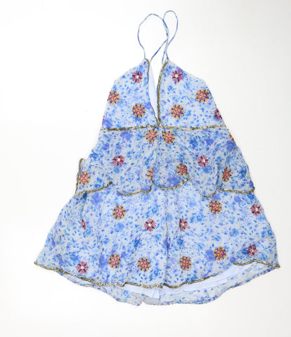Vintage Louis Feraud cotton skirt suit, pussy bow blouse, floral - Ruby Lane